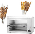 Mini-oven Elektrische salamanderoven, 2200W verstelbare roestvrijstalen keukenapparatuur, commerciële vleeskuikens, voor pizza en gebraden kip