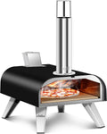 Pizzaoven BIG HORN Outdoors Pizzaovens buiten houtpelletpizzaoven, zwart