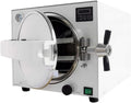 Instrumentsterilisatiebakk Autoclaaf Sterilisator, 18L Stoomsterilisator op hoge temperatuur, met LED digitaal display