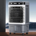 Mobiele airco Sxzyhjyc Draagbare airconditioner, 12 uur timer, 120 graden oscillatie, 3 snelheden, afstandsbediening, verdampingskoeler, voor kantoor