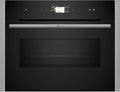 Neff Magnetron C24MS31N0, met magnetron 60 x 45 cm, N 90, compacte oven, geïntegreerde oven, Full Touch TFT-display, inverter-technologie, Favorit