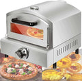 TozMvi Pizzaoven Gas Pizza Oven Aanrecht, Roestvrijstalen Elektrische Pizza Oven, Commerciële Pizza Maker, Multifunctionele Snack Toaster Apparatuur