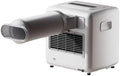 Mobiele airco Draagbare airconditioning, 2000 BTU-airconditioner, met 3 slangen, 180° brede luchtstroom, krachtige windkoeling in jet-stijl