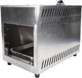 Aramox Broodrooster Commerciële Roestvrij Staal Rookloze Draagbare Oven 4000 W, voor Brood Steak Cake Pizza Buiten Koken Voedselkraam Keukengebruik