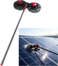 Fxnfxla Schoonmaakgereedschap Reinigingsborstel, Met Telescopische Steel 2.4m, Voor Zonnepanelen