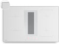 Klarstein Kookplaat Velaire Inductiekookplaat, met afzuigkap - 80 cm, 8400 W boost, 4 zones, timer, touchslider, flexzone, ingebouwde afzuigkap