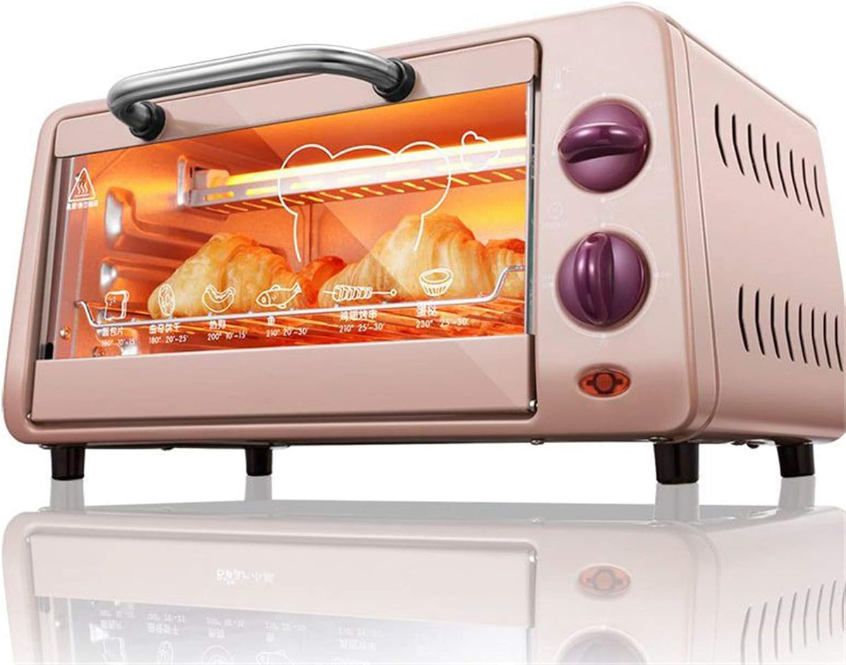 Rkyrrki Mini-oven Oven, geëmailleerde binnenruimte, ingebouwde elektrische enkele oven – roestvrij staal, premium convectie-halogeenoven, fornuis