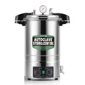 Huanyu Autoclav Autoclaaf Sterilisator, 18 liter, temperatuur en tijd, instelbaar, stoom, laboratorium, elektrische autoclaven