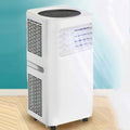 Mobiele airco Sxpypiz Draagbare airconditioning 7000 BTU, 24-uurs timer, voor ruimtes tot 100 m2, afstandsbediening en raamkit, met ventilator
