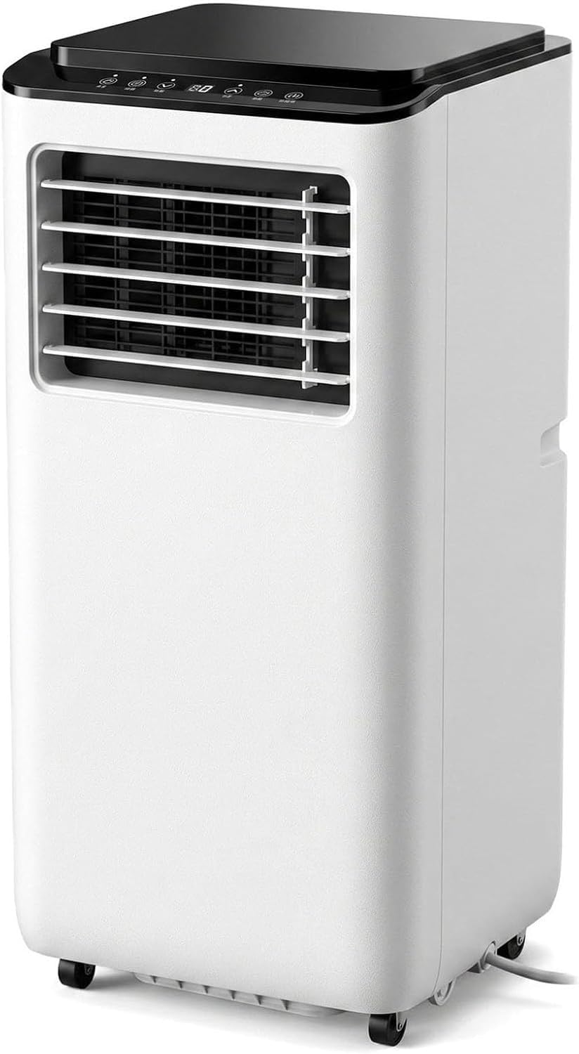 Lgbbti Mobiele airco airconditioner 14000BTU, 24h Timer, 2 Ventilatiestanden, met Montageset, Laag Energiegebruik, Digitaal Display