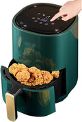 Ocmoh Airfryer huishoudelijke olievrije elektrische friteuse slimme, Maat: 25,4 * 25,2 * 31,7 cm)