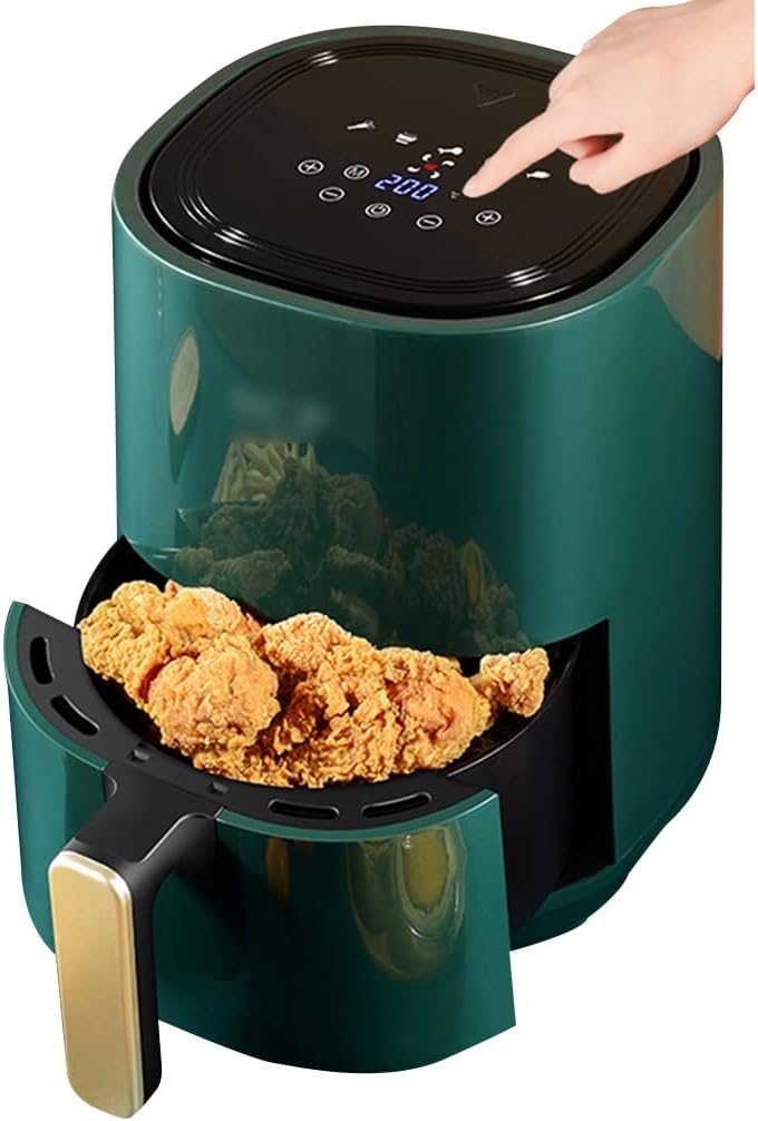Ocmoh Airfryer huishoudelijke olievrije elektrische friteuse slimme, Maat: 25,4 * 25,2 * 31,7 cm)