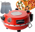 Pizzamaker Elektrische pizza maken machine, met timer en instelbare temperatuur 0-450°C