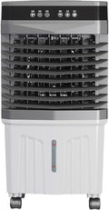 Mobiele airco Swamp Cooler Verdampende Luchtkoeler, met 3 Snelheden 12H Timer Ice Pack 120°Oscillatie Koelventilator