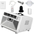 Kaikafei Mobiele airco en Verwarming, Compacte AC Unit 3400 BTU, Luchtkoeler 300W Laag Verbruik, voor Kampeertent, voor Campervan, Reizen