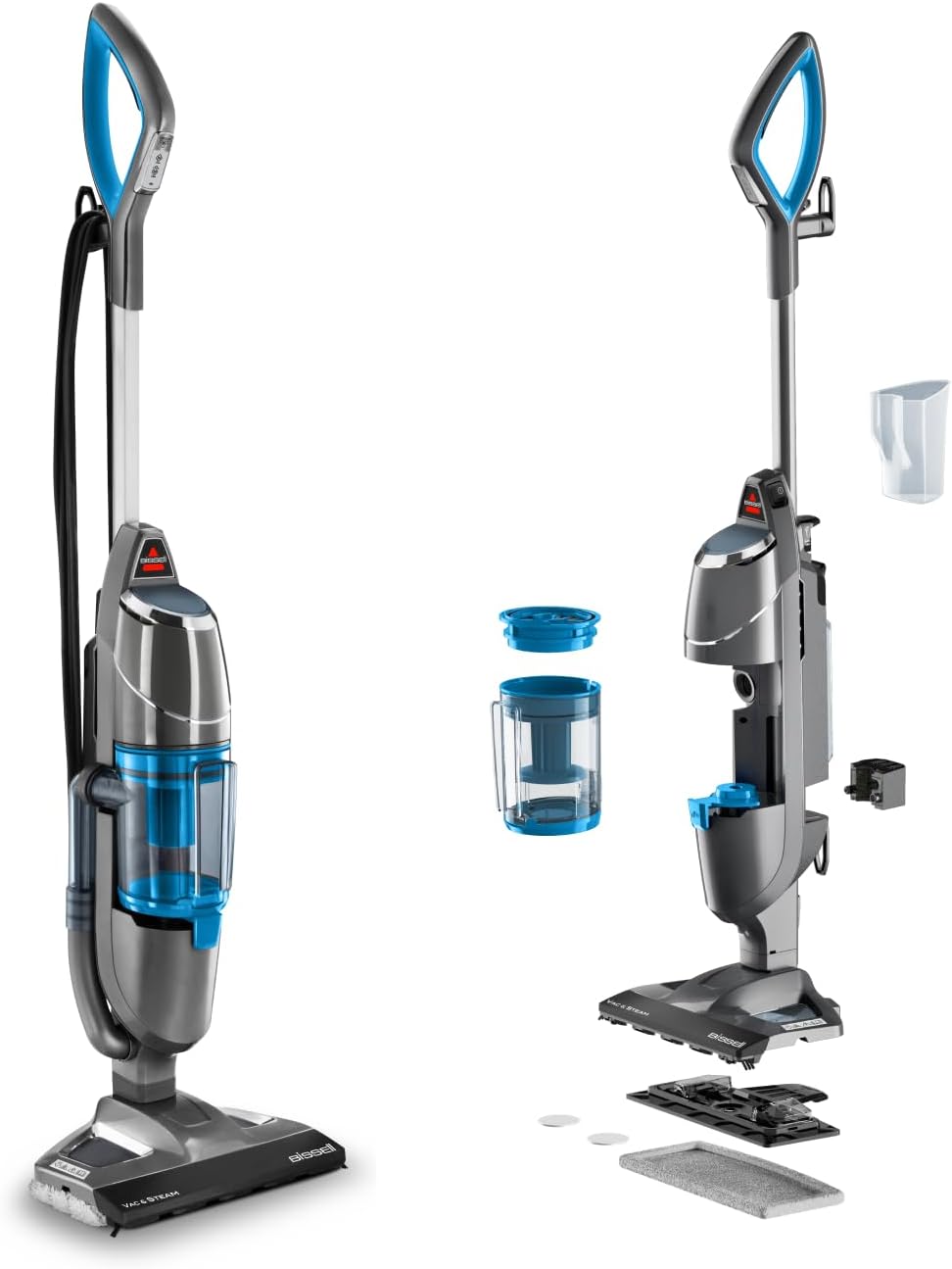 Bissell Stoomreiniger Vac & Steam 2-in-1 Stoomdweil & Zuiger 4266N