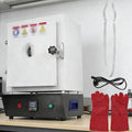 Feiphla Mini-oven Elektrische Oven, Voor Keramiek Thuisgebruik, Magnetronoven, Voor Keramiek A